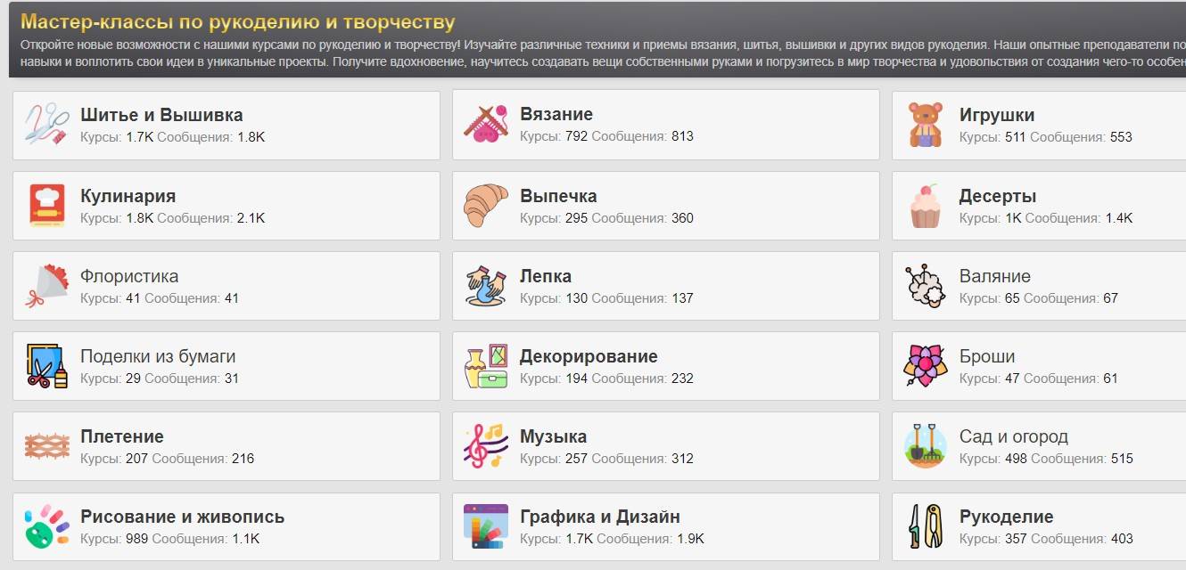 Разные тематики тренингов в Сливоф